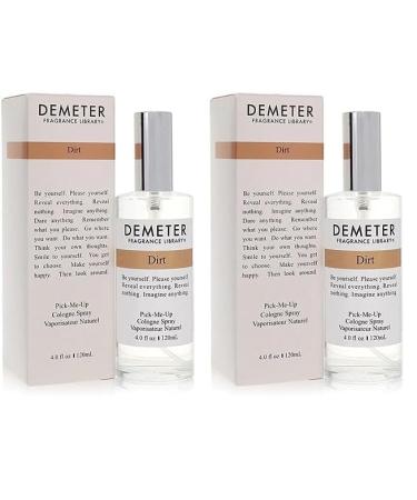 DEMETER Dirt For Women. Pick-me Up Cologne Spray 4.0 Oz (Pack of 2) 4 Fl Oz (Pack of 2)
