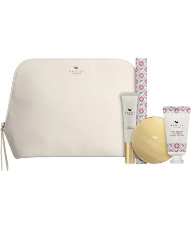 Generic Radley London Limited Edition Skin Care Gift Set Hand cream Lip balm Mirror Nail file and Beauty bag. - Buy Online on GoSupps.com