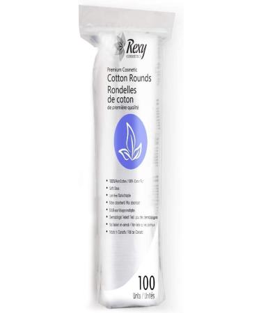Cotton Pads for Face By Rexy Cosmetics (6 Pack) - Makeup Remover Pads - Made in Canada - 100% Pure Cotton Rounds Lint Free - Extra Absorbent Soft & Textured - Manufactured by Delon (2400 Count (Pack of 24)) - Buy Online on GoSupps.com