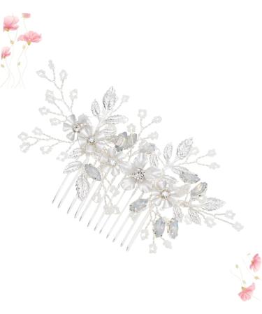 POPETPOP Bride Comb Tiara Combs Hair Comb for Bride Rhinestone Hair Comb Rhinestone Comb Crystal Hair Comb Wedding Hair Comb Beaded Grab The Drill - Buy Online on GoSupps.com