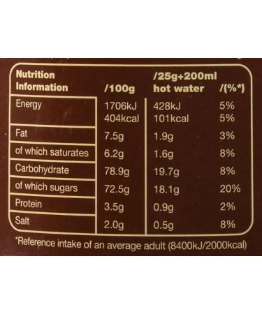 Galaxy Instant Hot Chocolate Drink - 1x1kg - Buy Online on GoSupps.com