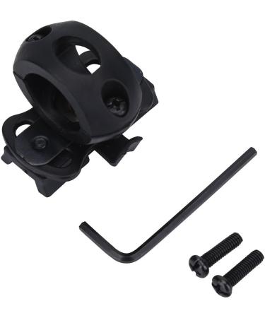 Vgeby Helmet Flashlight Bracket | Airsoft Headlamp Holder with Quick Release Clamp - Black - Buy Online on GoSupps.com