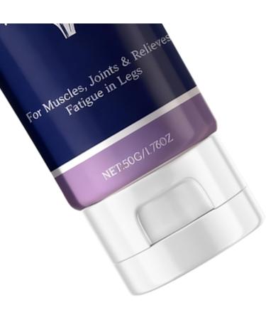 Soothing Leg Cream - Natural Comfort 50g Soothing Foot Care Massage Lotion for Legs Back and Neck - For Use and Travel - Buy Online on GoSupps.com