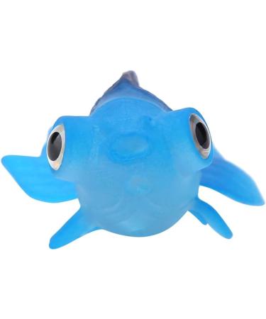 Buy Semme Plastic Floating Fish | Movable Aquarium Decoration | Blue Goldfish Pet Accessory - Buy Online on GoSupps.com