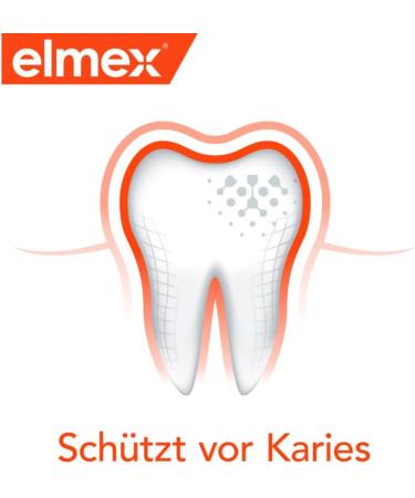 Elmex Junior Toothpaste 4-Pack (75ml) | Effective Cavity Protection for Ages 6-12 | 1400ppm Fluoride for Strong Permanent Teeth | International Shipping - Buy Online on GoSupps.com