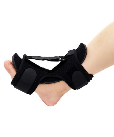 Foot Drop Orthosis & Achilles Tendonitis Night Brace | Adjustable Breathable Splint for Fasciitis & Varus Correction - International Shipping Available - Buy Online on GoSupps.com