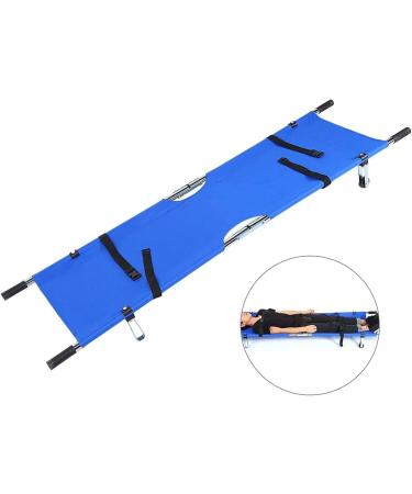 Portable Stretcher Waterproof Foldable Steel Emergency Rescue Stretcher for Hospital Clinic Home Sports Venues Ambulance - Buy Online on GoSupps.com