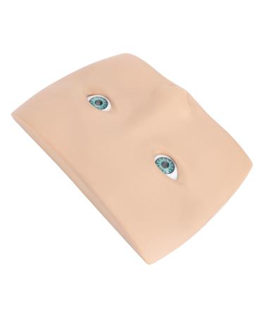 Makeup Practicing Face Board - Reusable & Washable Plastic for Makeup Artists | Light Brown - Buy Online on GoSupps.com