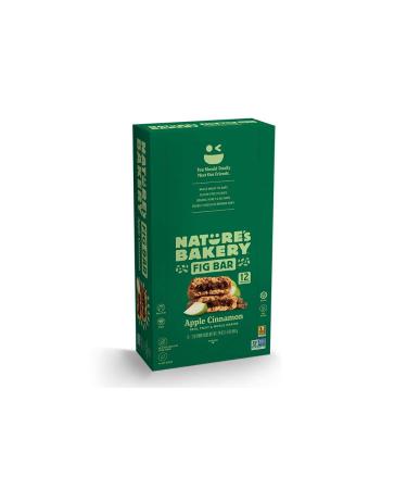 Nature's Bakery Whole Wheat Fig Bars, Apple Cinnamon, Real Fruit, Vegan, Non-GMO, Snack Bar, 1 Box With 12 Twin Packs (12 Twin Packs) - Buy Online on GoSupps.com