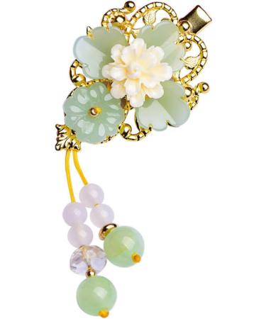 FRCOLOR the Antique hairpin tiaras for girls hair barrettes for women floral hair clips Jade Hair Clips hair style headwear for women tassel hair clips Glass Miss the flowers Flowers - Buy Online on GoSupps.com