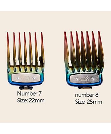 korvre 10PCS Professional Hair Clipper Metal Clip Guides Limit Combs Guards for Clippers - Buy Online on GoSupps.com