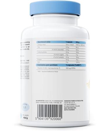  OSAVI Osavi Vitamin K2 MK-7 100mcg - 120 softgels - Buy Online on GoSupps.com
