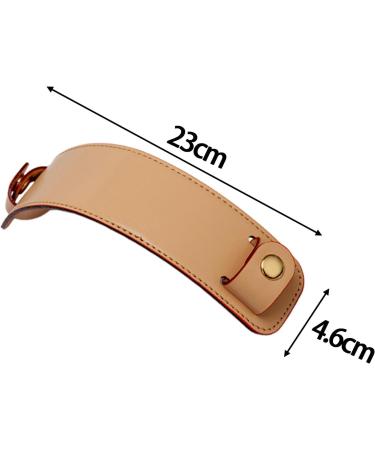 Generic Leather Shoulder Strap Pad Thick Removable Handle Pad for Handbag Handbags Khaki - Buy Online on GoSupps.com