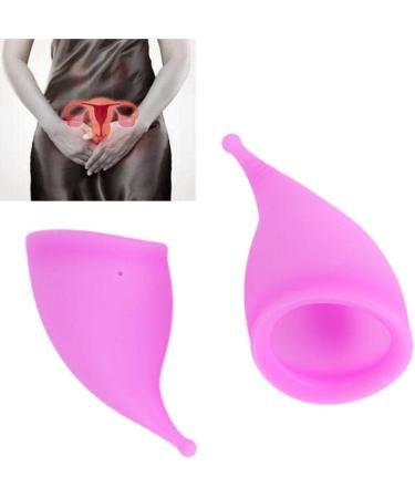 Silicone Menstrual Cup | Comfortable & Reusable Female Hygiene Solution | Safe Period Collector (#3) - Buy Online on GoSupps.com