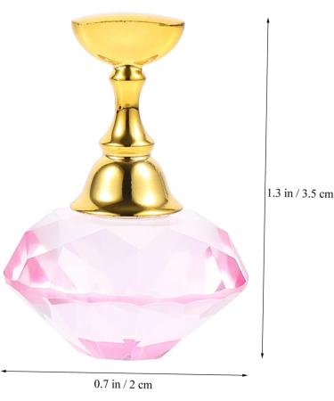 Beatifufu 1 Set Nail Holder Fingernail Stands Nail Training Holder Stand Magnetic Nail Gems for Nails Nail Tip Display Stand False Nail Painting Stand Nails Gems Crystal Easel Manicure 3.5X3.5X2CM Pink - Buy Online on GoSupps.com