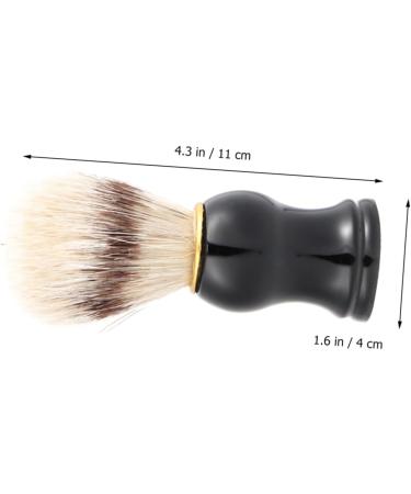 Buy Angoily 2 Pcs Makeup Brush & Beard Brush - Nylon & Bristle Hair Brushes for Perfect Grooming | International Shipping Available - Buy Online on GoSupps.com