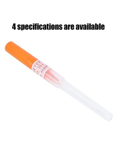 Piercing Needles 50Pcs/Box - Stainless Steel Body Piercing Tools for Body, Ear, Navel, Nose, Lip, Nipple - 14G, 16G, 18G, and 20G Sizes - Buy Online on GoSupps.com
