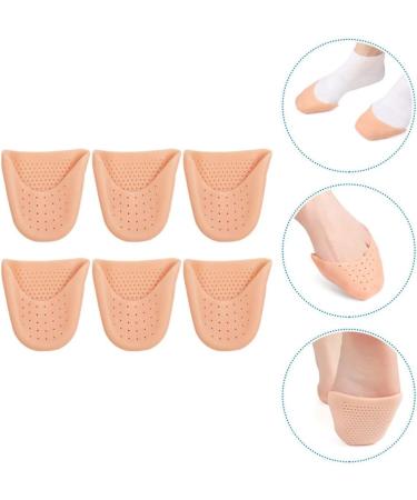 FOMIYES Gel Toe Pouches - 3 Pairs Toe Separator Sleeve Cushions for Men & Women | Metatarsal Protection & Comfort - Buy Online on GoSupps.com