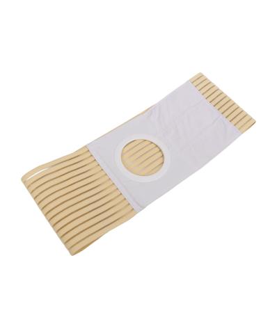 Stoma belt belly belt after op stoma-gurt belt durable elastic ribbed fabric medical stoma belt for colostomy patients (XL) Stoma Accessories abdominal bandage