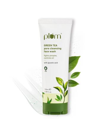 Plum Green Tea Pore Cleansing Face Wash Oily Skin Face Wash For Women & Men 100 ml 3.38 oz 3.38 Fl Oz (Pack of 1)