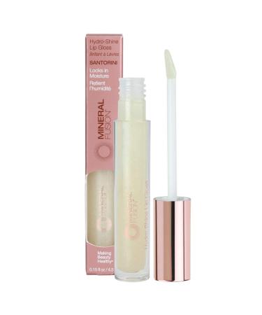 Mineral Fusion Hydro-Shine Lip Gloss  Santorini  0.15 Ounces Santorini 0.15 Fl Oz (Pack of 1) Hydro-Shine - Buy Online on GoSupps.com