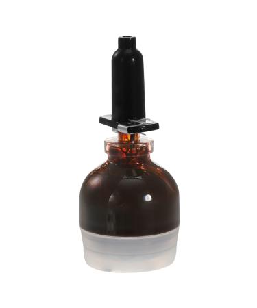 Angoily String Ink Line Box Ink Line Ruler Brow Line for Women Eyebrow Ruler Eyebrow Mapping Bottled Vial 6.5x2.6cm Brown