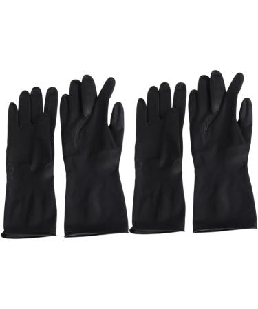 Beavorty 6 Pairs Reusable Gloves for Hair Coloring Hair Color Gloves Black Hair Coloring Products Reusable Rubber Gloves Barber Supplies Black Rubber Gloves Salon Gloves Hand Guard Hair dye - Buy Online on GoSupps.com