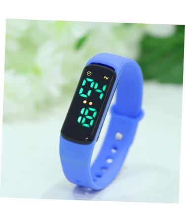 Waterproof Smart Bracelet for Kids | Sosoport Digital Watch & Fitness Band in Blue - Buy Online on GoSupps.com