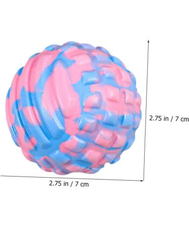 Garneck 4-Piece Fitness Massage Ball Set | Yoga & Myofascial Release for Lower Back & Shoulder Tension | Colorful EVA Massage Balls (7x7cm) - Buy Online on GoSupps.com
