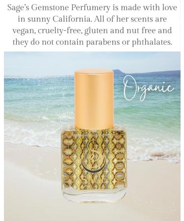 Onyx Organic Perfume Oil Extract Roll-On by Sage- 1/4 oz Vegan & Cruelty-Free Earthy Scent Black Coconut Vanilla Oakmoss Onyx 1/4 oz Extract Roll-On - Buy Online on GoSupps.com