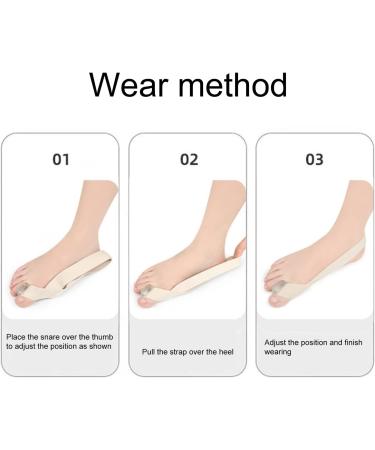 Hallux Valgus Corrector - Gel Bunion Corrector for Men and Women, Toe Separator & Straightener for Bunion Pain Relief - Day/Night Support (Large Skin) - Buy Online on GoSupps.com