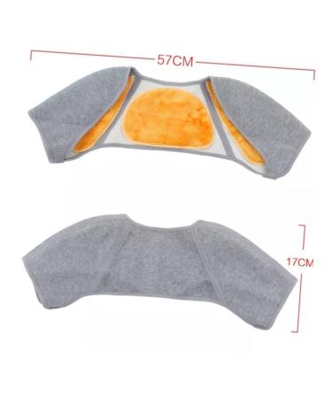 LALAFINA Stay Warm shoulder heating pad Shoulder Warmer Protector Double Shoulder thermal bag Miss aldult Vest Fleece Lined Picture 1 Medium - Buy Online on GoSupps.com
