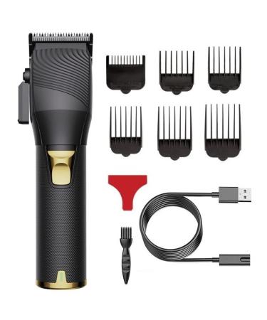 Professional Rechargeable Hair Clippers - Cordless Barber Trimmer with Adjustable Blades for Effortless Hair Cutting | International Shipping Available - Buy Online on GoSupps.com