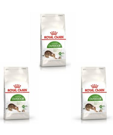 Royal Canin Outdoor Complete Adult Dry Cat Food 3 x 400g