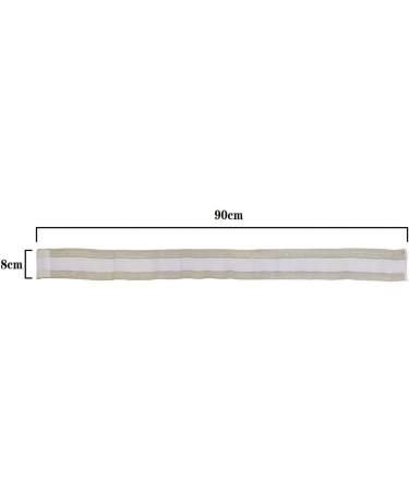 Elastic Knee Compression Bandage Wrap Support - Reduce Swelling & Aid Recovery for Legs Thighs Ankle & Elbow - 90cm Beige - Buy Online on GoSupps.com