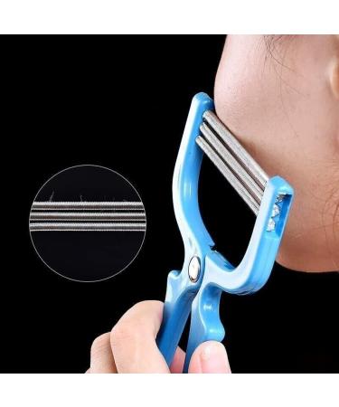 2-Piece Facial Hair Remover Handheld Spring Beauty Epilator Tool - Random Color - Buy Online on GoSupps.com