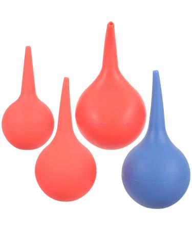 BESPORTBLE 4pcs Ear Bulb Ear Hand Bulb Dirt Cleaning Ball Assortment Ear Washing Bulb