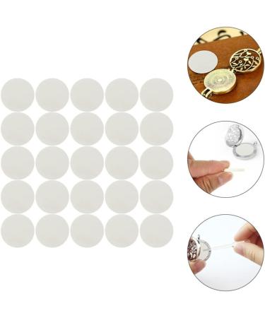 Beavorty 50 Piece Cotton Perfume Diffuser Pads - Refill for Car Fragrance Necklace & More | Clean White - Buy Online on GoSupps.com
