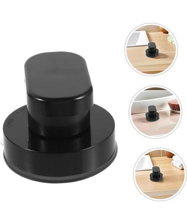 BIUDECO 2 Pieces Black Suction Cup Handle Strong Suction Cup Bathroom Wall Grab Bar Ergonomic Non-Slip for Glass Door Toilet Safety Support - Buy Online on GoSupps.com
