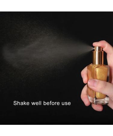Body Highlighter Glitter Spray (02) - Radiant Glow for All Skin Types | International Shipping Available - Buy Online on GoSupps.com