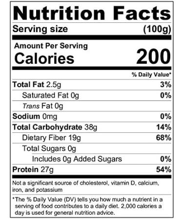 Organic Moringa Oleifera Seeds (Semillas de Moringa) / WT: 57 GR 170 GR 340 GR 510 GR 822 GR (510 GR) - Buy Online on GoSupps.com
