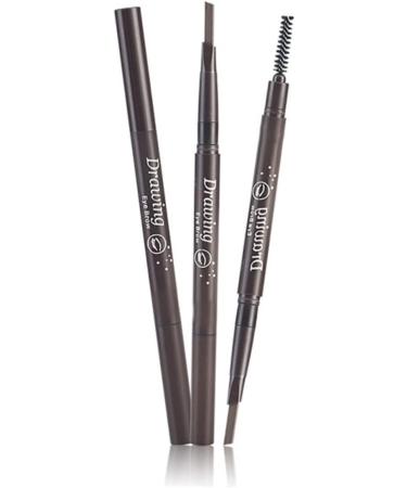 DRESSOOS 3pcs 2 1 Eyebrow Pencil Brush Eyebrow Pencil Waterproof Eyebrow Makeup Waterproof Eyebrow Pen Preamp - Buy Online on GoSupps.com