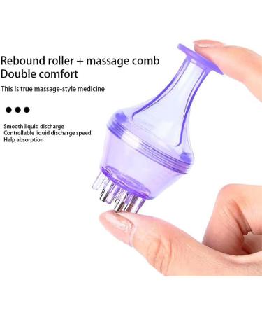 Portable Mini Massage Cam | Scalp Applicator for Essential Oils | Anti-Hair Loss Scalp Care Tool - Red - Buy Online on GoSupps.com