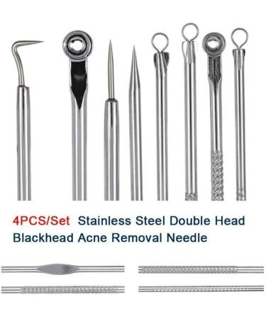 8 Pcs Ear Pick & Blackhead Remover Kit with Storage Box - Earwax Removal & Cleansing Tool Set - Buy Online on GoSupps.com