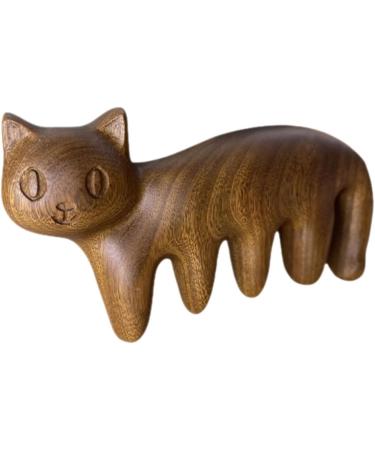 Beavorty 2-in-1 Kitten Massage Comb | Full Body & Scalp Massage Tool for Relaxation & Grooming - Buy Online on GoSupps.com