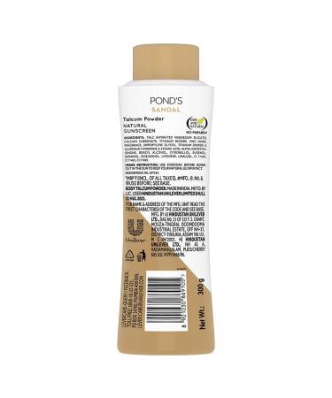 Ponds Sandal Talc (300g) - Refreshing Sandalwood Talcum Powder for Soft and Smooth Skin - Buy Online on GoSupps.com