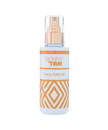 Skinny Tan Tan & Tone Oil | Ultra-Hydrating Oil Repairs Dry Skin, for a Dewy, Golden, Medium Tan , 4.9 oz Original