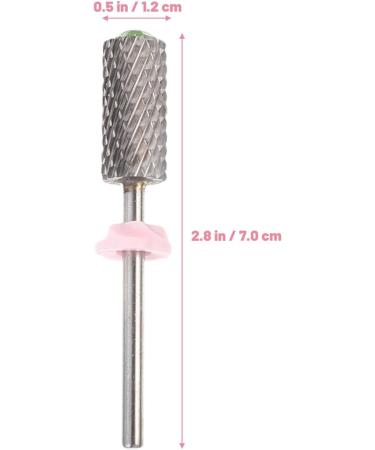 FOMIYES Nail Bits Cuticle Bit for Nail Drill Nail Drill Bits for Acrylic Nails Manicure Nail Drill Bits Cuticle Drill Bits for Nails Metal Nail Drill Bit Clean Nail Polish Tungsten Steel 7x1.2cm 1.0 - Buy Online on GoSupps.com
