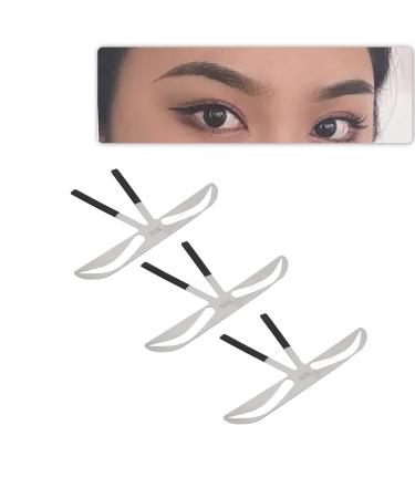 Eyebrow Stencil Lineal Set - Golden Cut Measurement Tool for Perfectly Positioned Half-Permanent Eyebrows (3 Pieces) - Buy Online on GoSupps.com