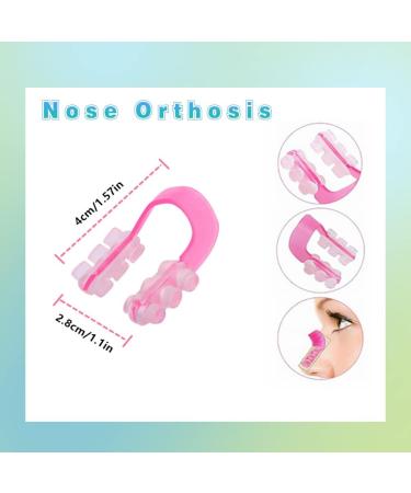 Nose Up Invisible Nose Shaper Shaping Lifting Straightening Clip Bridge Beauty Enhancer Nose Slimming Device Straightener Corrector High Up Tool for Men and Women () Pink - Buy Online on GoSupps.com